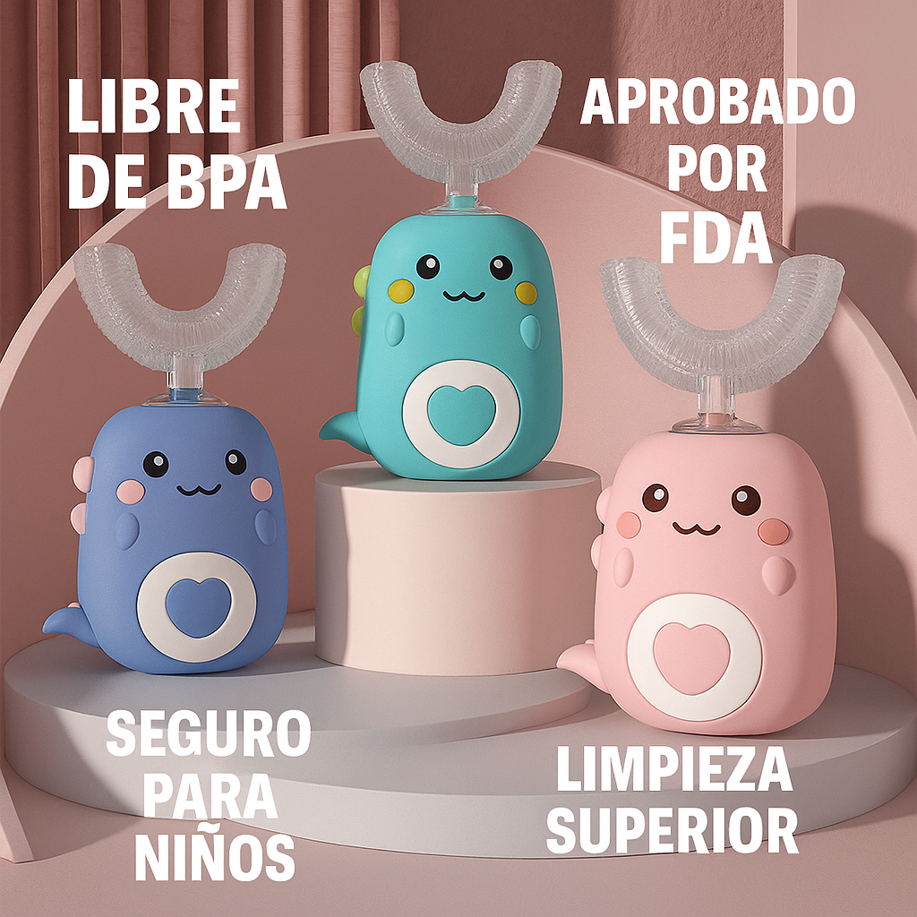 Cepillo de dientes electrico para niños